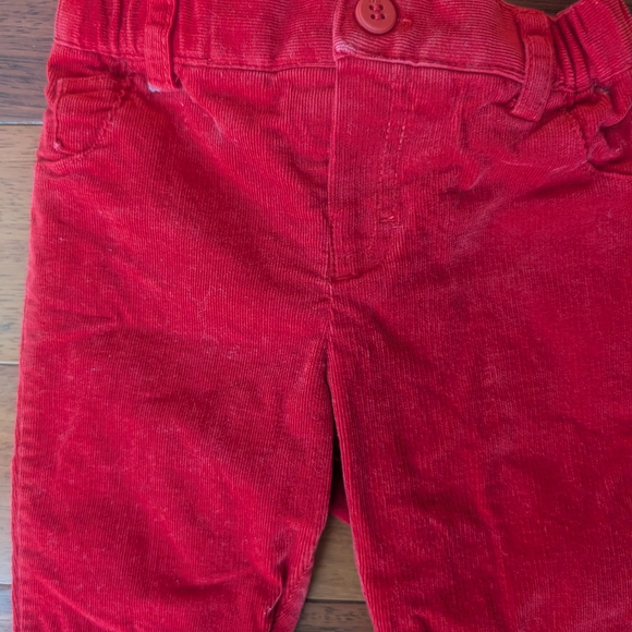 Mayoral Bright Red Corduroy Infant Pants - Picture 2 of 6